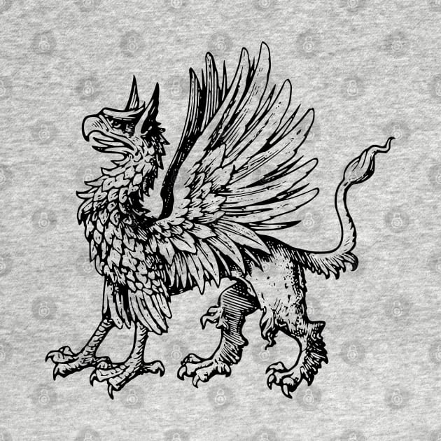 Mythical Griffin by Vintage Boutique